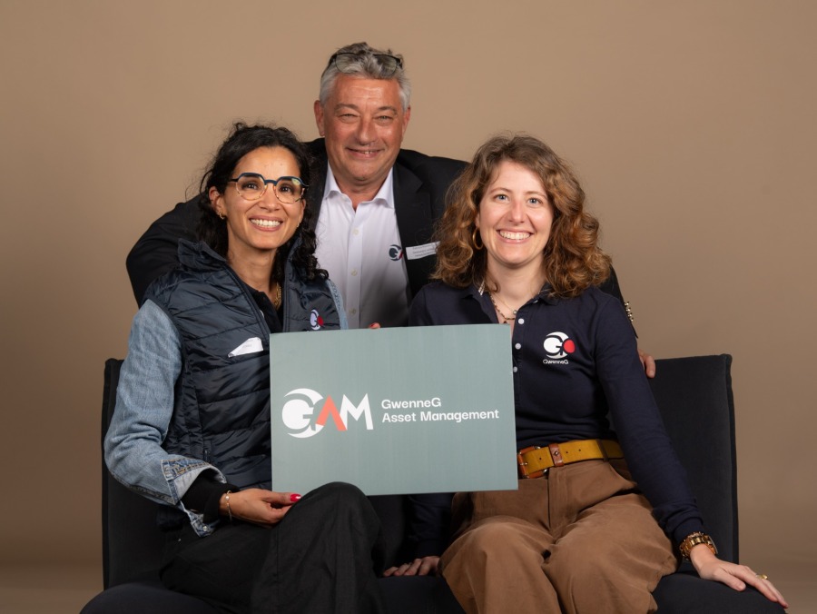 Sanae, Fabrice et Zoé de l'équipe GAM